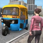 Auto Rickshaw Tuk Tuk Driver icon