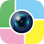 SplitCamera - To shoot up to four split up to image processing icon