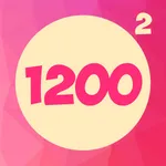 1200: Double Hit - Two Color Dots Addictive Puzzle icon