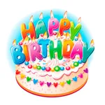 Happy birthday cards images icon