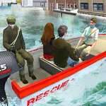 Boat Rescue Mission in Flood : Coast Emergency Rescue & Life Saving Simulation Game icon