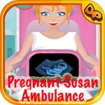 Princess Pregnant Emergency Ambulance - maternity games for girls icon