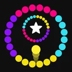 Steppy Jump Circle Color - Switch Spinny Balls On Wanted Road icon