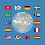 World atlas & map MxGeo Pro icon