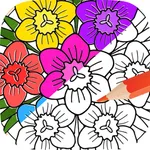 Coloring Book for Adults : Free Mandalas Adult Coloring Book & Anxiety Stress Relief Color Therapy Pages icon