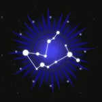 Simple daily horoscope icon