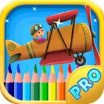 airplane game - coloring airplane pages icon