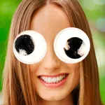 Googly eyes editor sticker icon