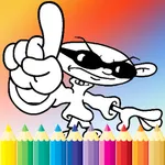 Coloring Book For Education Game - Kids Next Door Edition Drawing And Painting Free Game HD icon