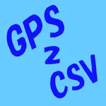 GPS2CSV icon