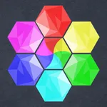 Bubbles Hexagon Puzzle icon