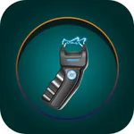 electric stun gun simulator icon