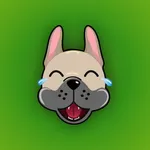 French Bulldog Emoji icon