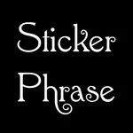 Sticker Phrase - stickers for iMessages icon