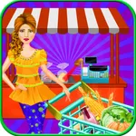 Supermarket Grocery Shopping Girl - Simulator Game icon