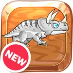 Jurassic simulator dinosaur in park for free games icon