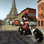 Paris Bike Stunt Action Racing Game: Speed Driving icon