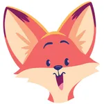 The Happy Fox Stickers icon