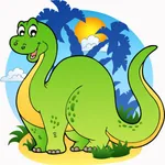 Dinosaur Jigsaw Puzzle For Kids Free icon