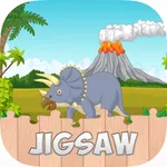 Dinosaur Park Jigsaw Puzzle Games Free For Kids icon