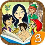 Classic fairy tales 3 - interactive book for kids icon