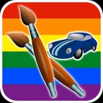 Cars Colouringbook -Kids Educational Coloring Game icon