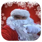 Screaming Santa icon