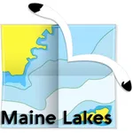 Maine Lakes - GPS fishing maps icon