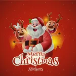 Christmas Stickers: Merry Xmas icon