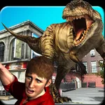 Dinosaur Attack City Hunting 2017 icon