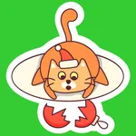 Fat Cat Christmas Stickers icon