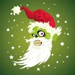 Scary Christmas icon