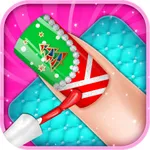 Merry Christmas Nail Salon - Girls games free icon