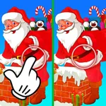 Find the differences Christmas icon