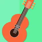 Kids music and instruments learn-Piano Guitar Bass icon