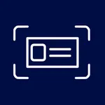 Business card scanner : reader icon