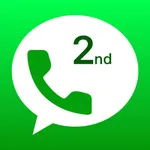 Second Phone Number -Texts App icon