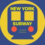 New York Subway Map MTA NYC icon