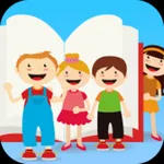 Cartoon animal world icon