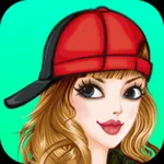 Cartoon drawing icon