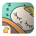 Baby fall asleep icon