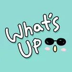 What's up doodle stickers icon