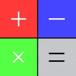 Rainbow Calculator - Colorful Calculator Plus icon