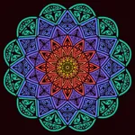 Mandala Maker: symmetry doodle icon