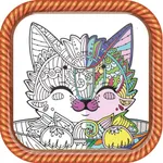 Coloring Book for Adult Sketch icon