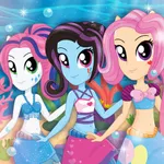 Pony Dress Up Game for Girls - Create Your Mermaid icon