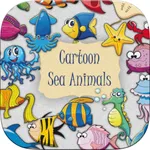 Animals Sea Coloring Game Free For Education icon