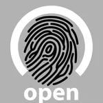 open biometric icon