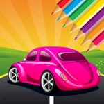 Car Coloring Book - Vehicle drawing for Kids icon