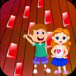 Piano Tile Valentines - Free Music Games For Love icon